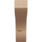 Ekena Millwork 5-inch W x 14-inch D x 18-inch H Stanfield Rough Cedar Woodgrain TimberThane Knee Brace, Primed BRCUR05X14X18STARCPR - alternate 5